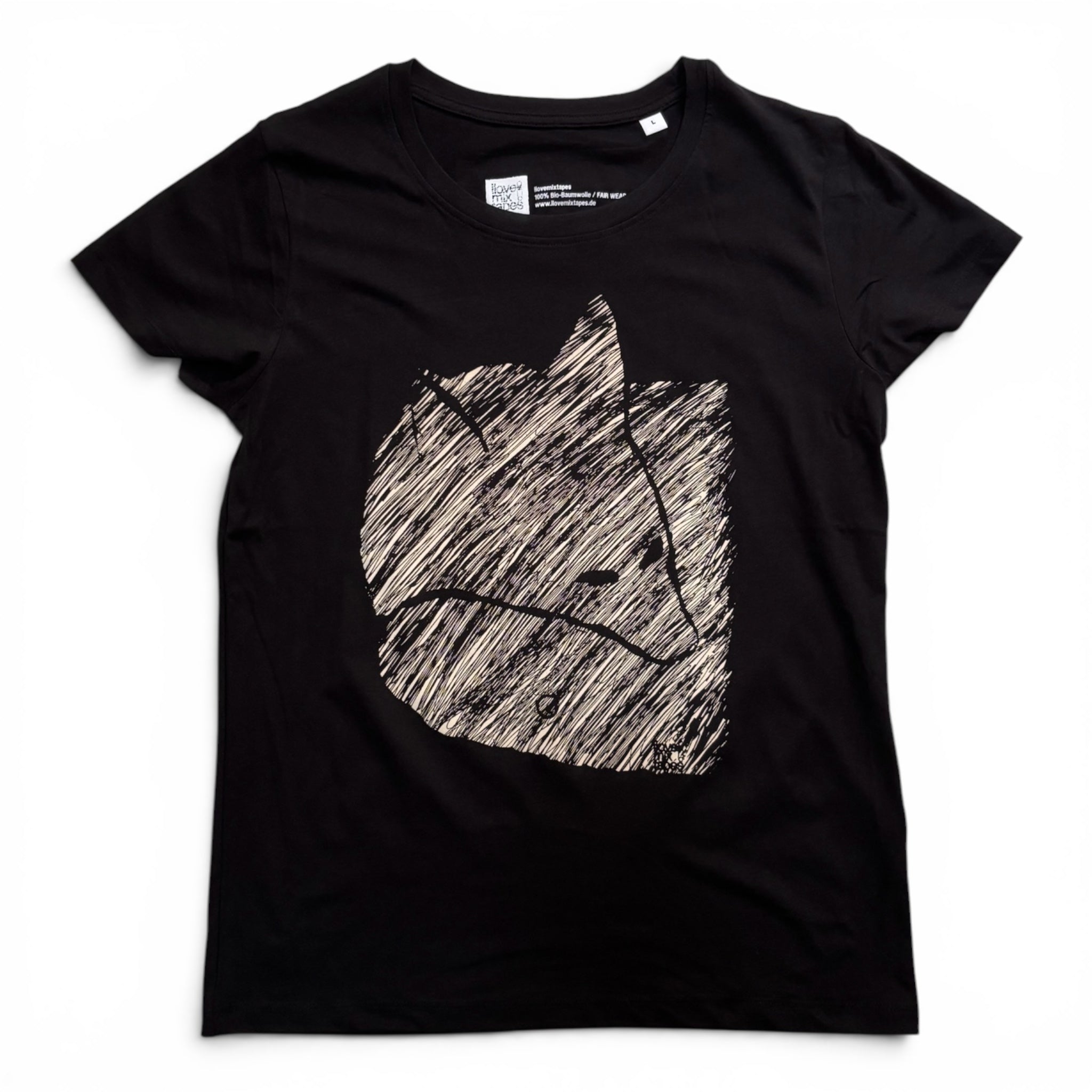 Fuchs 2.0 Essential Damen T-Shirt Black