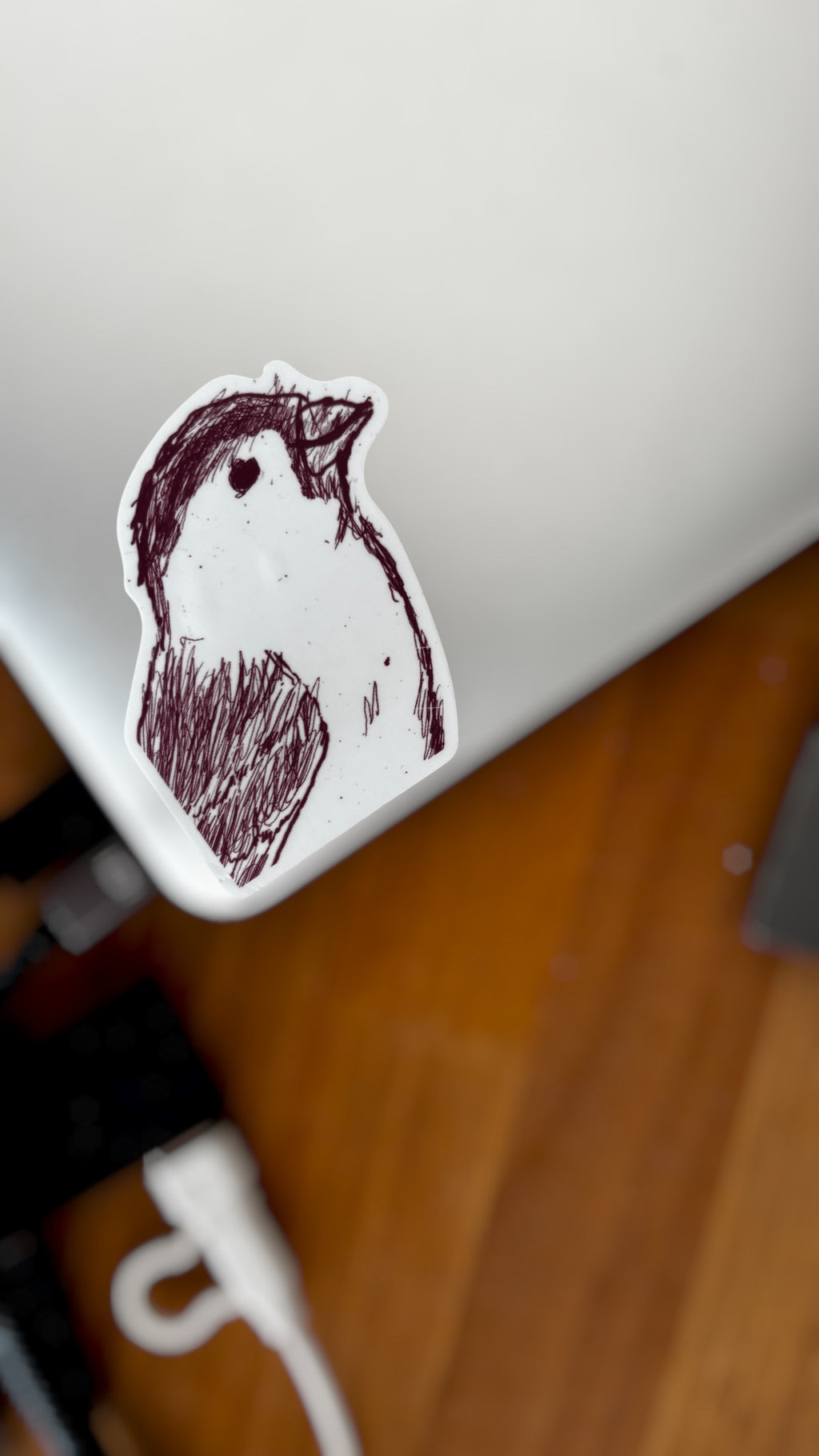 Spatz Sticker – Wasserfest, u.a. für Laptop, Wasserflasche oder Handy