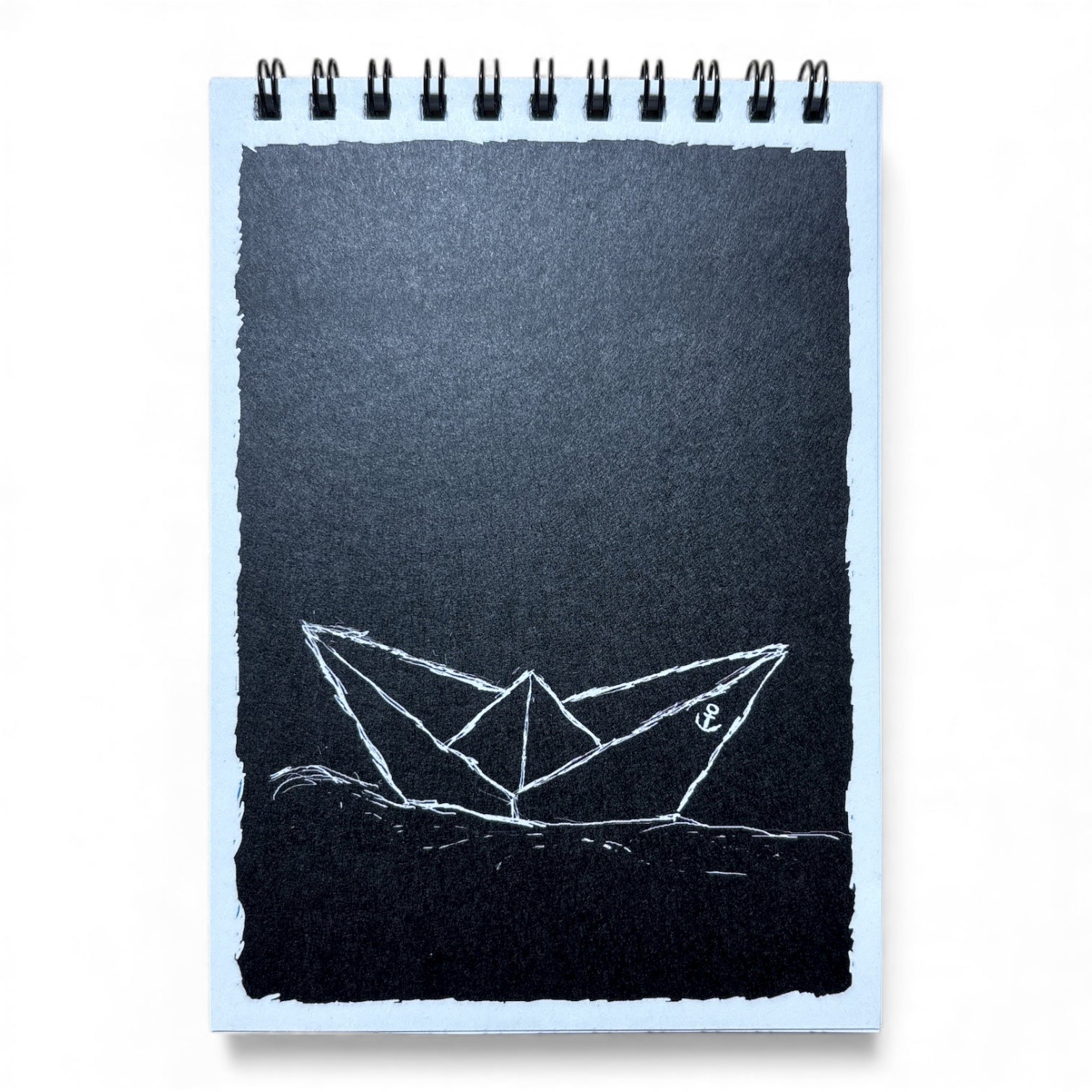 Spiralblock „Paperboat 2.0“ – Notizblock Din A6