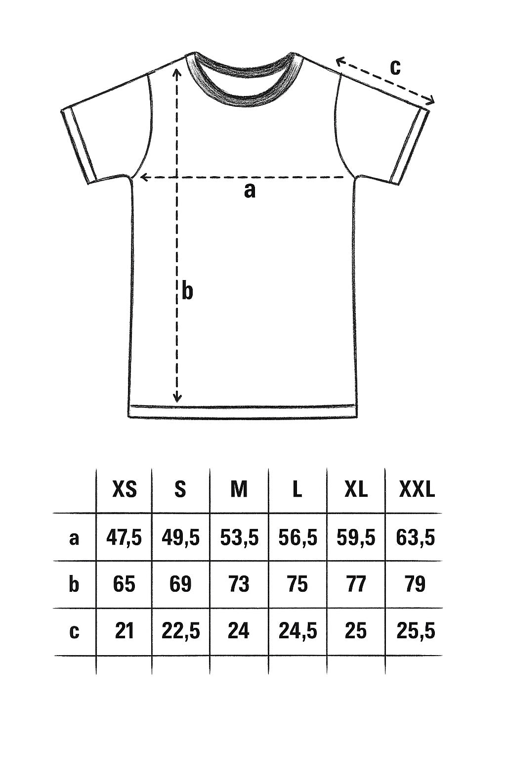 Plattenspieler T-Shirt – Bio Baumwolle, handbedruckt, schwarz, mit Front- & Rückenprint