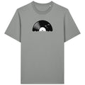 Vinyl Sun Schallplatte Unisex T-Shirt – Misty Grey