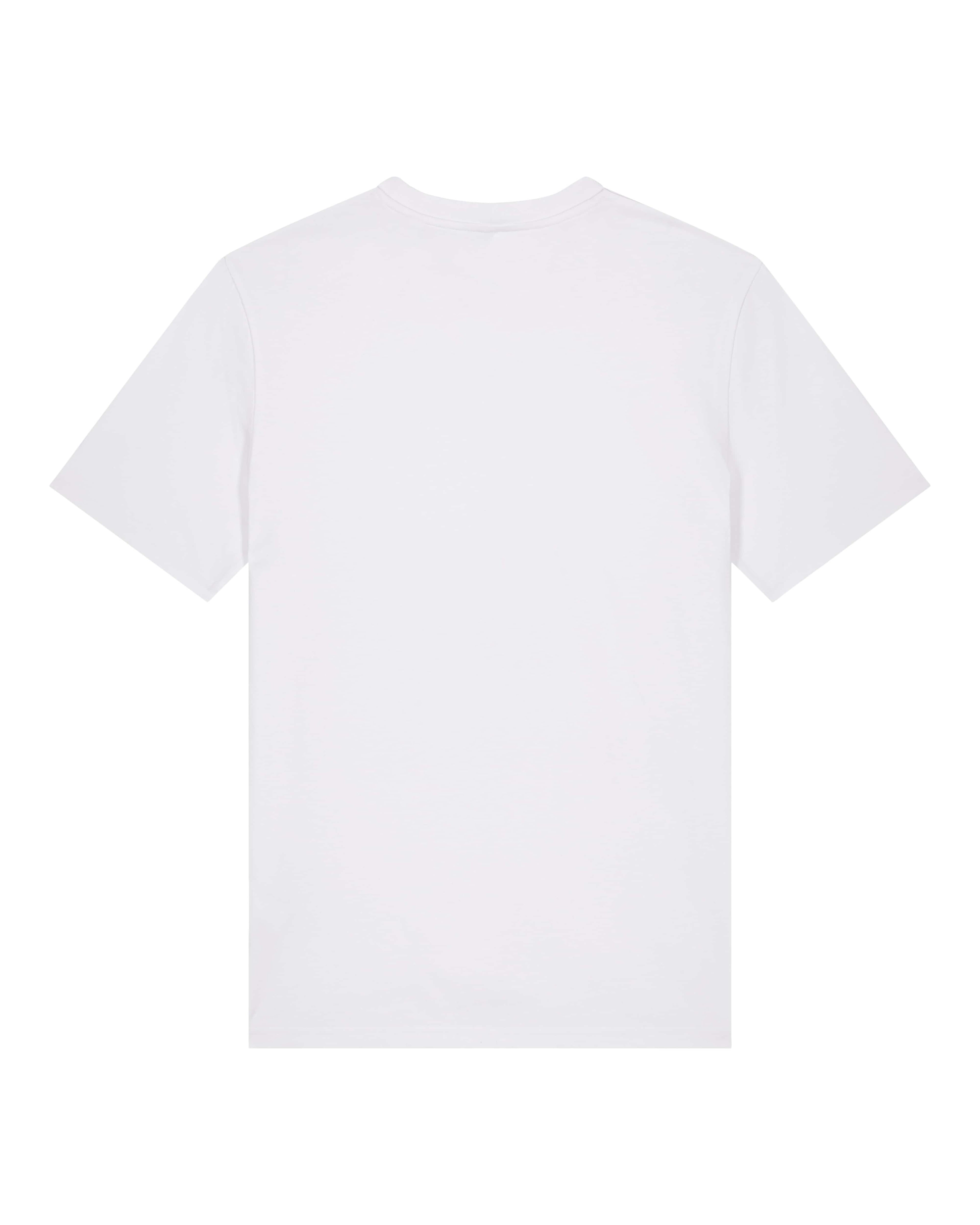 Unisex T-Shirt mit Schreibmaschine Motiv - White