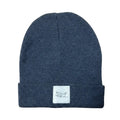 Paperboat Beanie Mütze aus Bio-Baumwolle  I Hergestellt in Portugal Dark Grey