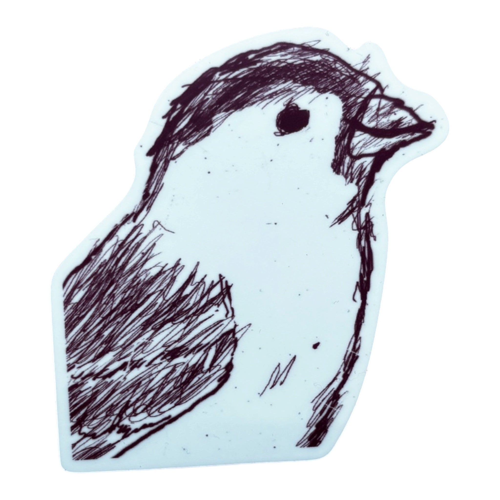 Spatz Sticker – Wasserfest, u.a. für Laptop, Wasserflasche oder Handy