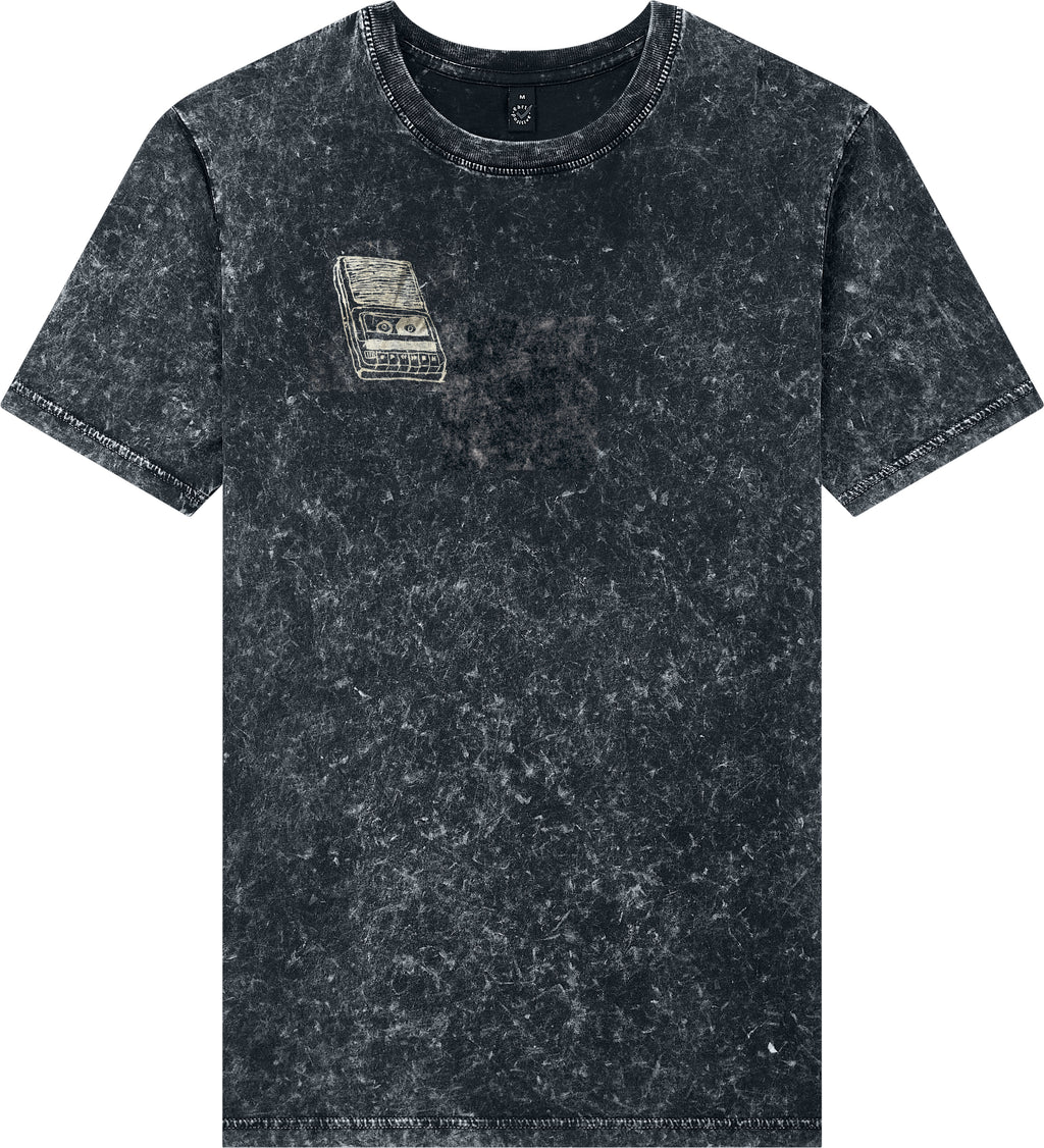 Kassettenrekorder Unisex T-Shirt acid black