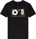Plattenspieler Unisex T-Shirt Black