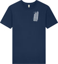 Unisex T-Shirt „Stripes“ French Navy