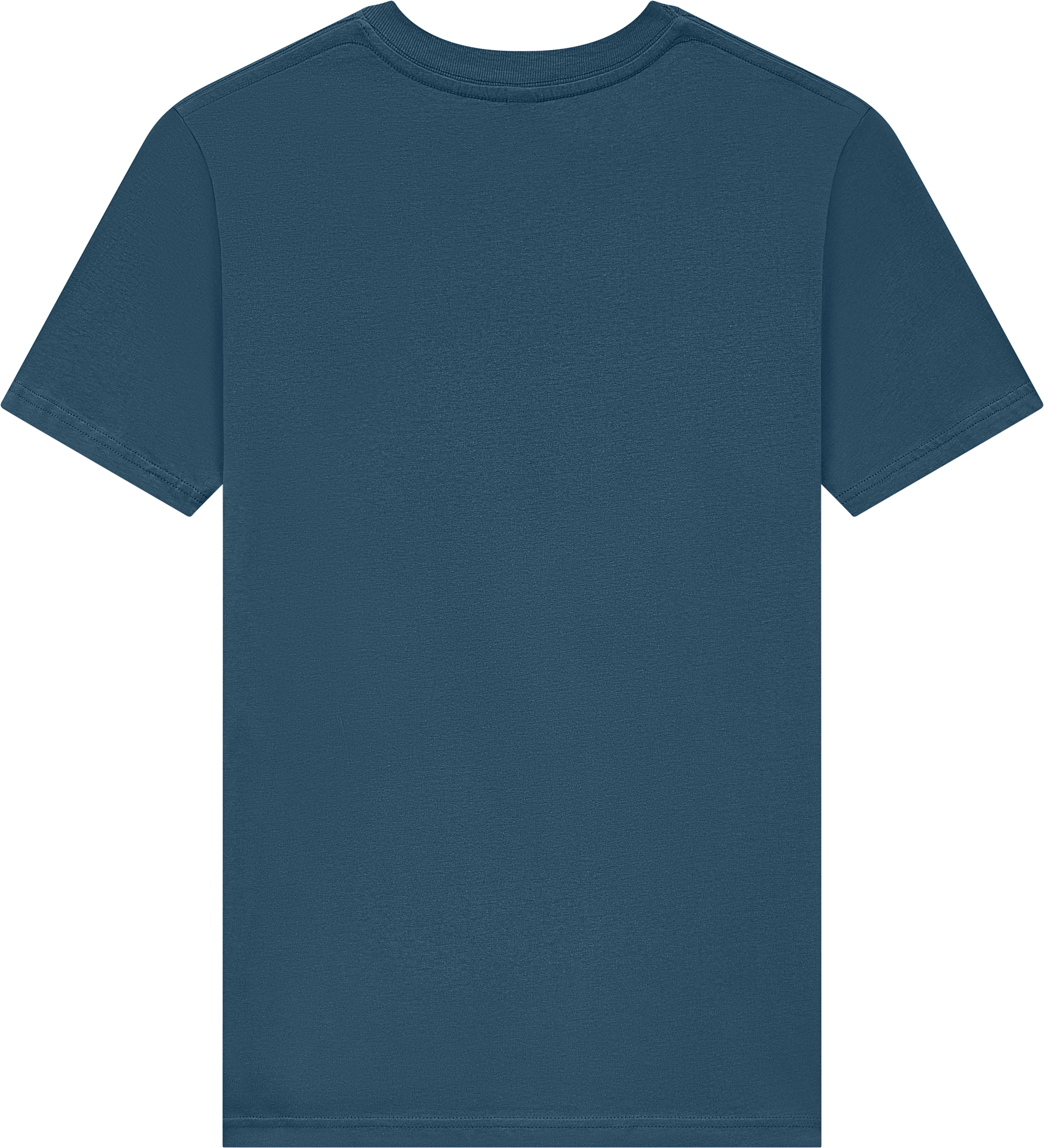 Unisex T-Shirt „Black Beach“ | Bio-Baumwolle | Stone Washed Denim | Nachhaltig & Fair | Siebdruck Beige