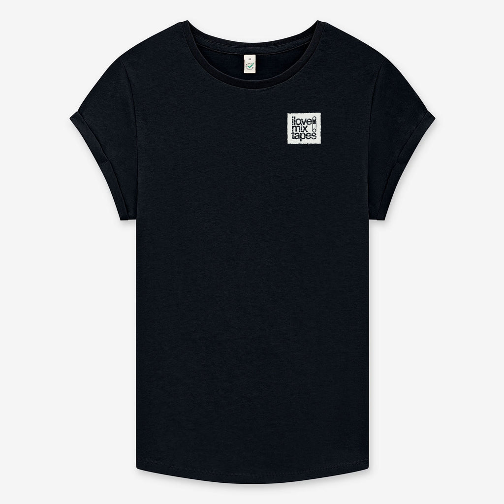 mixtapes against fascism Rolled Sleeve Women T-Shirt GEGEN NZS