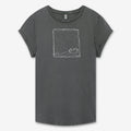 Rough Sea Kutter Rolled Sleeve Women T-Shirt