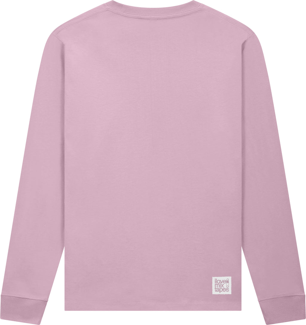 Der kleine Spatz – Unisex Longsleeve in Faded Pink