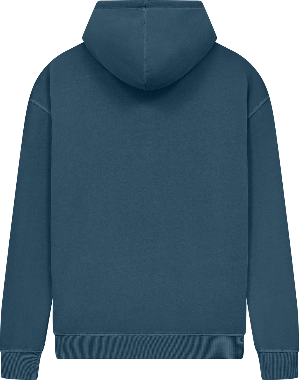 Eule Unisex Hoodie aus Bio-Baumwolle Stone Washed Blue