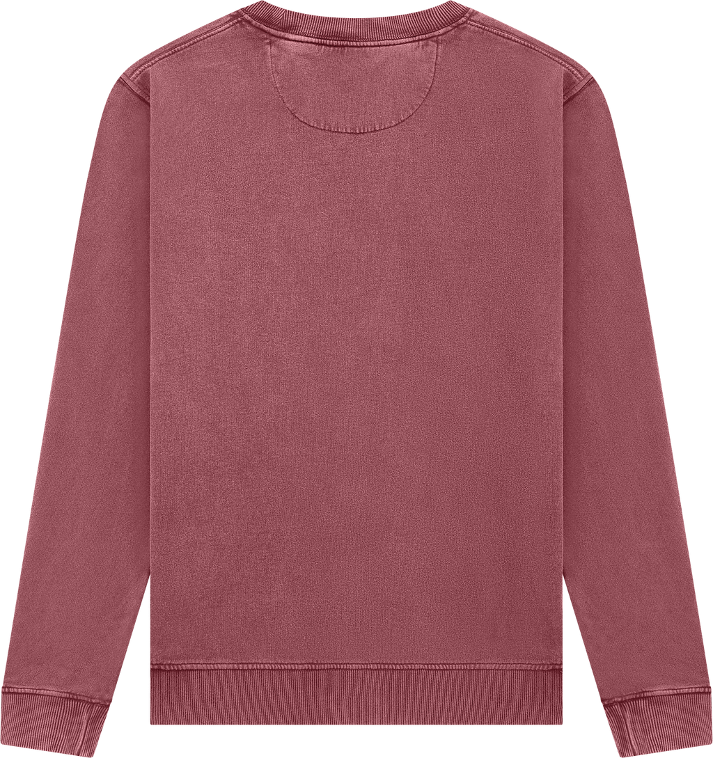 Wellen im Kreis Stoned Washed Unisex Sweatshirt