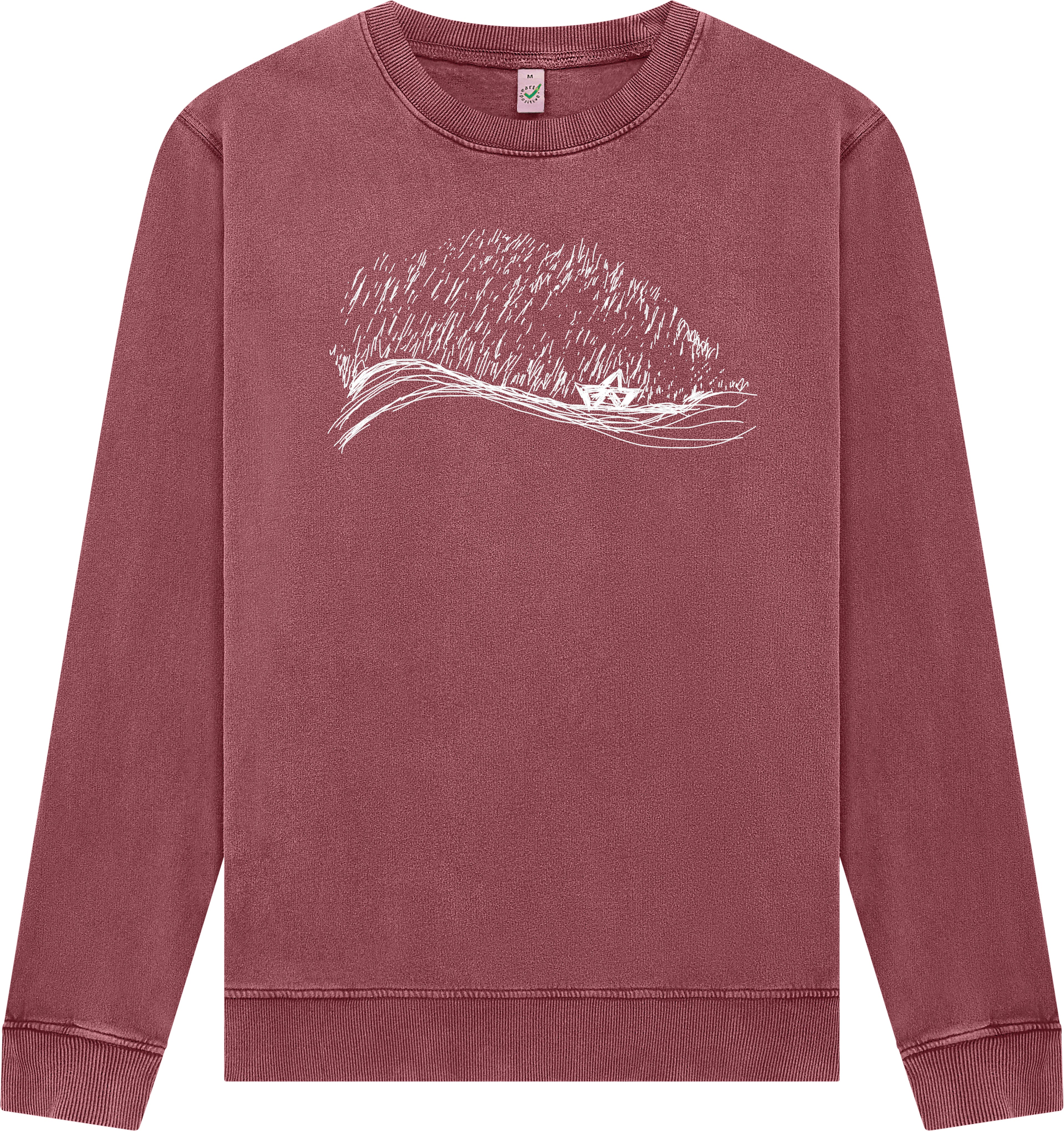Stormy Weather Stoned Washed Unisex Sweatshirt