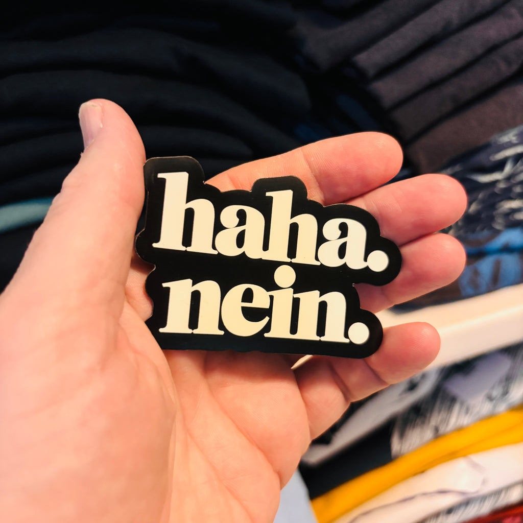 Haha. Nein. – Magnet