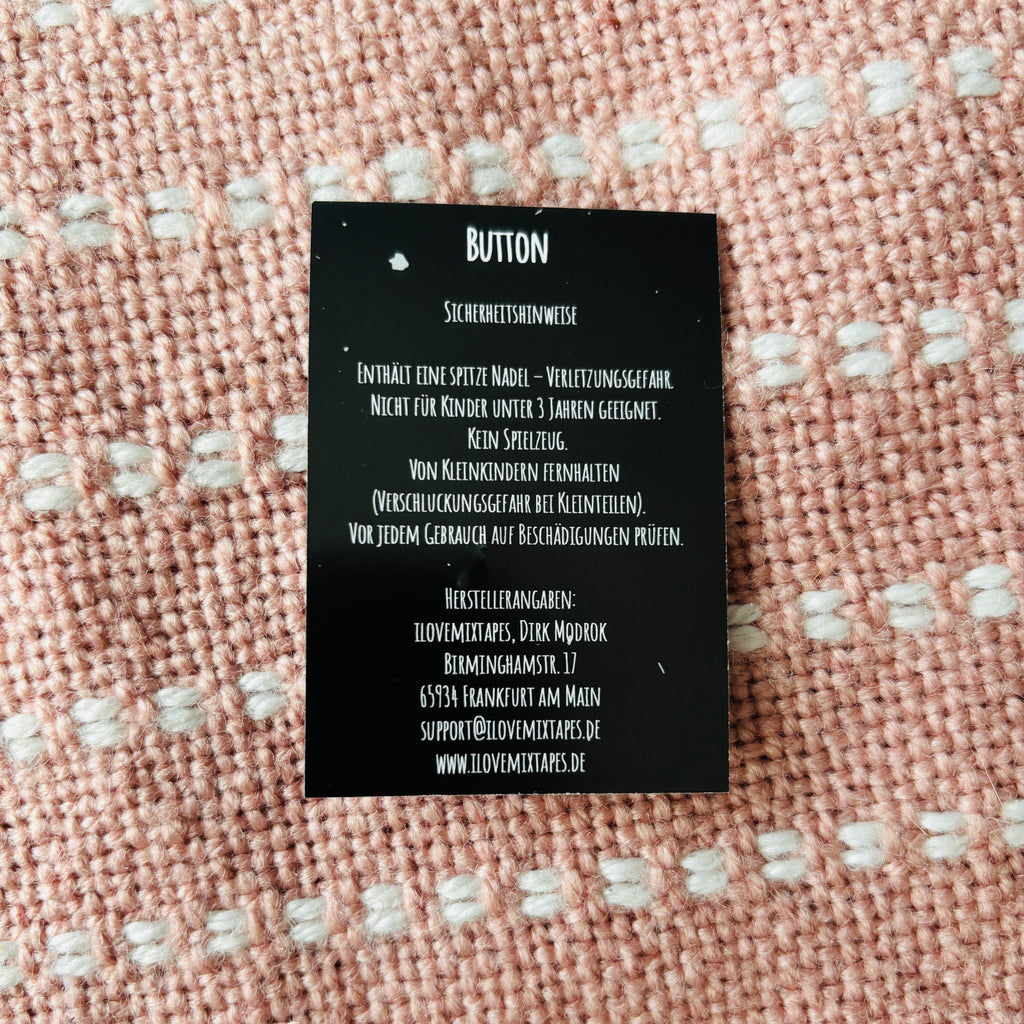 Spatzis gegen rechts Button 25 mm – Pin / Anstecker