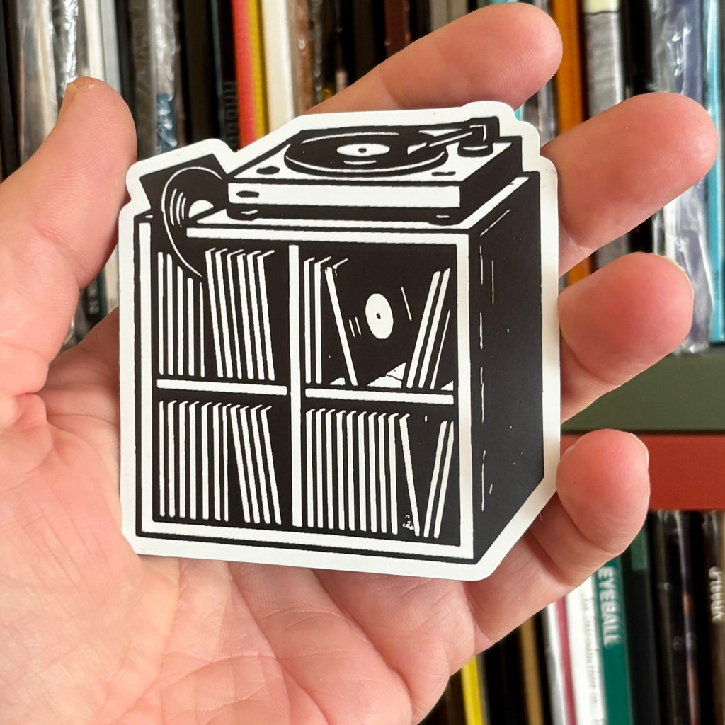Das kleine Plattenregal  – Magnet für Musikliebhaber