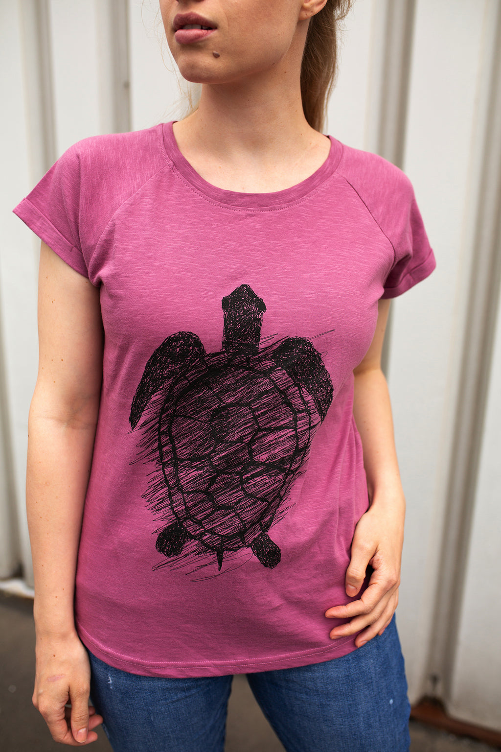 Schilkdröte Damen T-Shirt ILI Kollektion