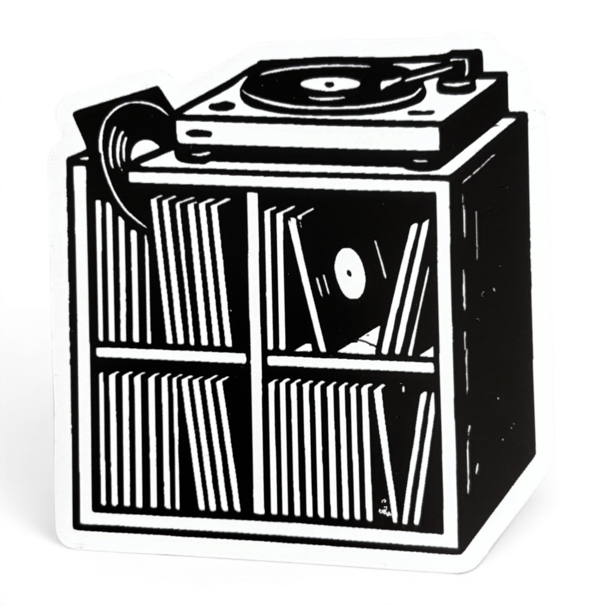 Das kleine Plattenregal  – Magnet für Musikliebhaber