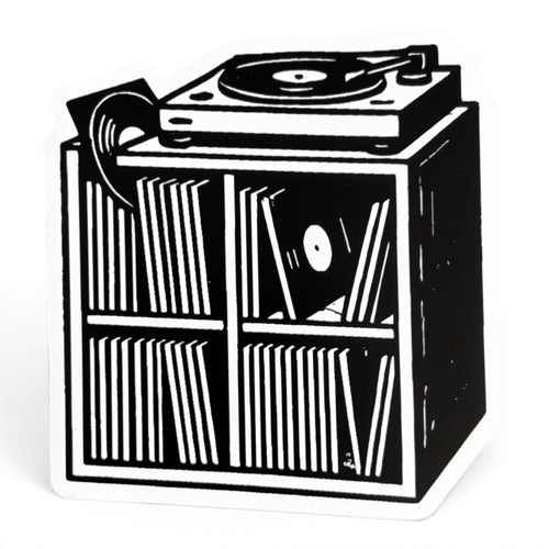 Das kleine Plattenregal  – Magnet für Musikliebhaber