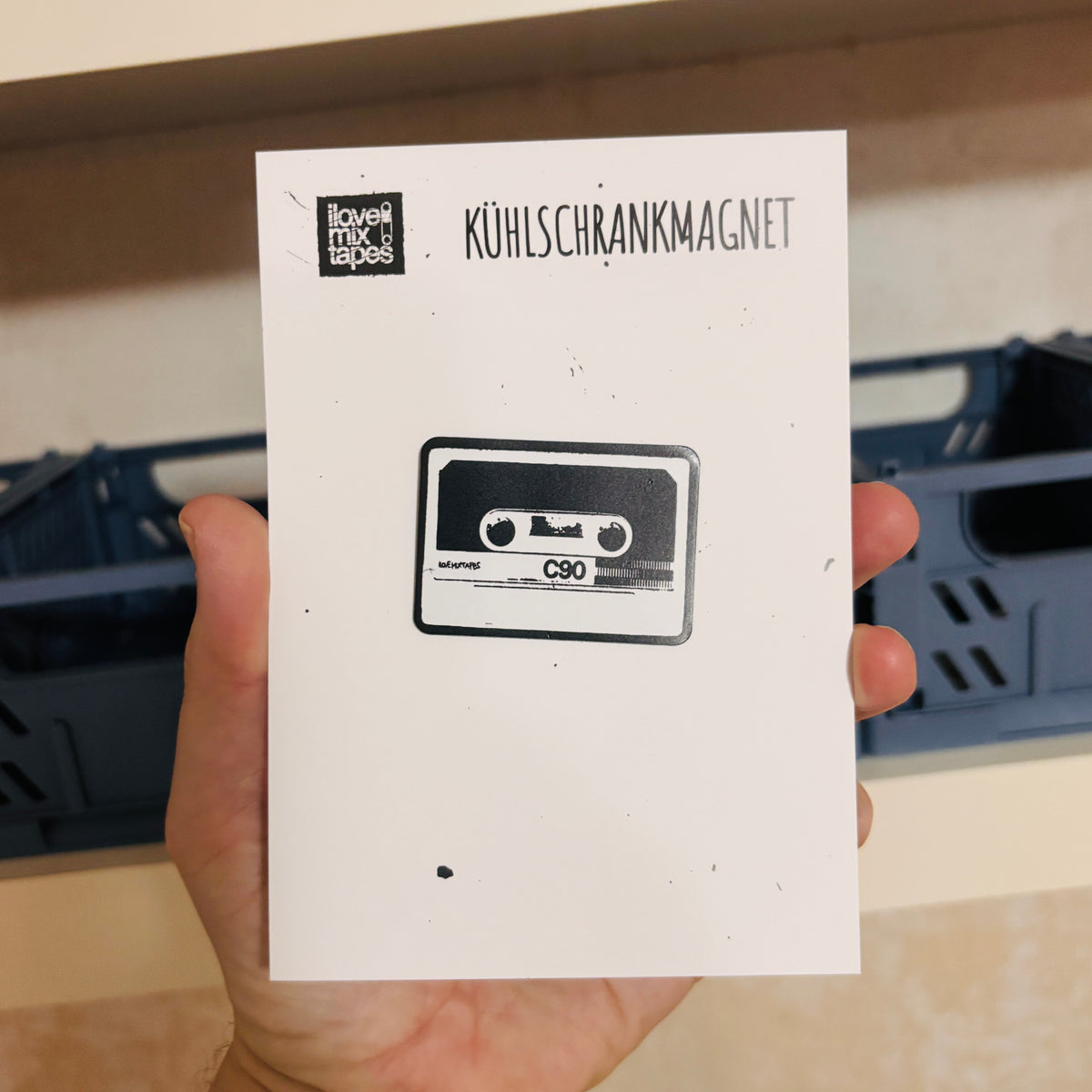 C90 Kassette - Magnet – Kühlschrankmagnet
