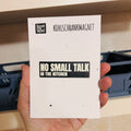 no small talk in the kitchen - Magnet – Kühlschrankmagnet