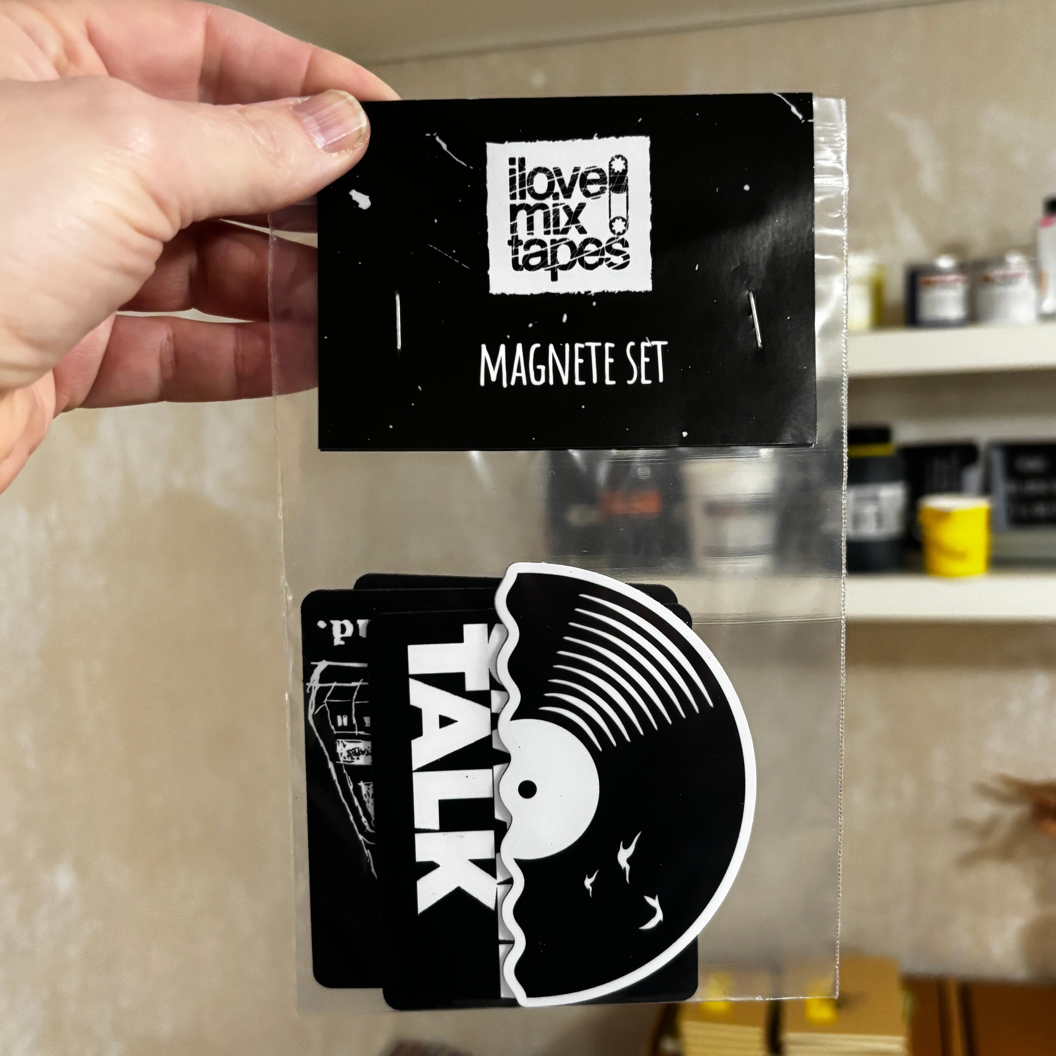 Kühlschrank Magnet-Set (4 Stück) – dekorative Magnete für Küche & Zuhause
