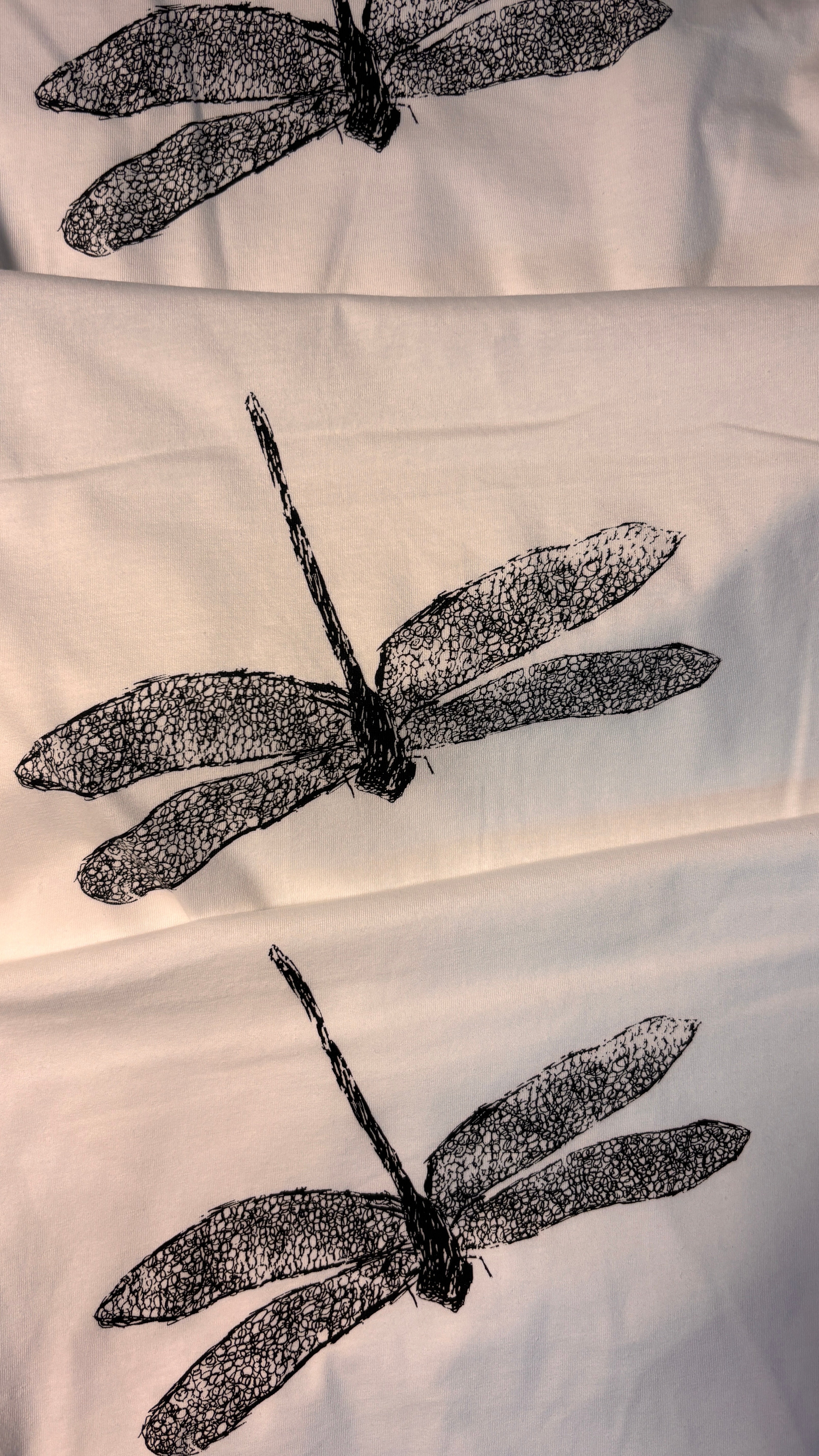 Libelle Ladies´ Roll Up Sleeve T-Shirt White