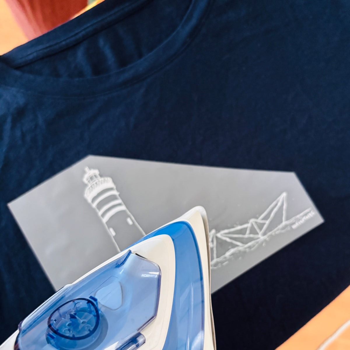 Papierhafen DTF Transfer – Bügelbild zum Aufbügeln auf Textilien