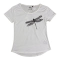 Libelle Ladies´ Roll Up Sleeve T-Shirt White