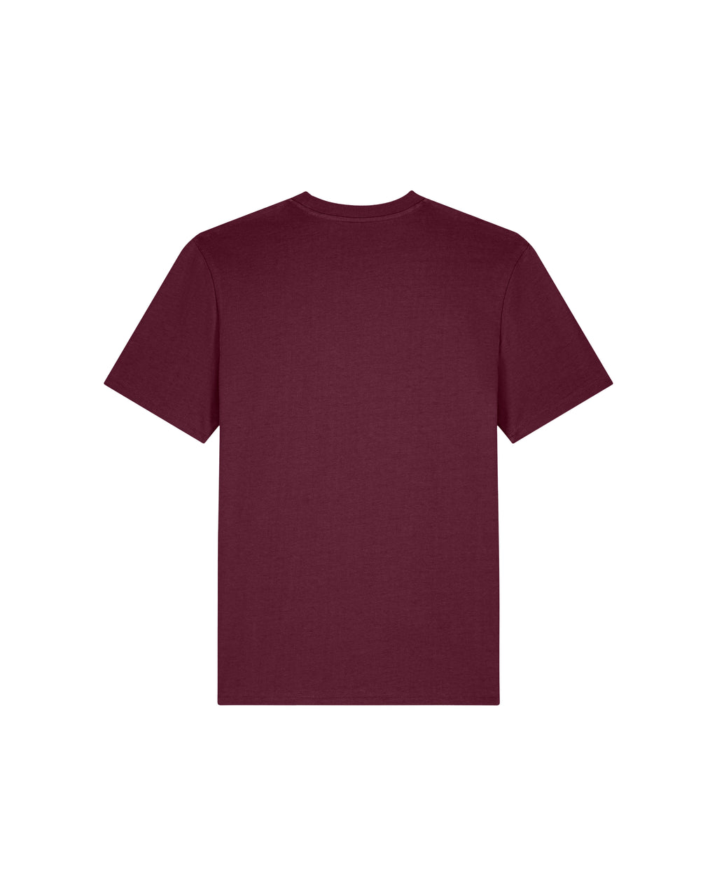 Fox in a Box – Handbedrucktes Bio T-Shirt - Deep Plum