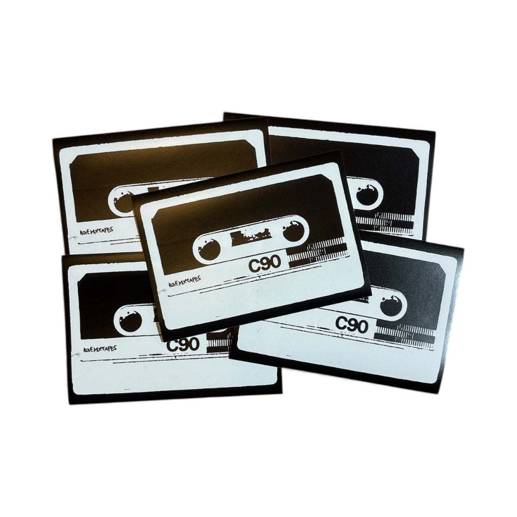„C90 Classic“ – Sticker für Mixtape-Liebhaber