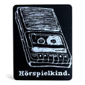Magnet „Hörspielkind“ | Kühlschrankmagnet | Retro Kassettenmotiv | Geschenkidee | Nostalgie für 80er & 90er Kids