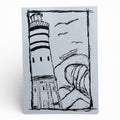 Leuchtturm A4 Kunstdruck