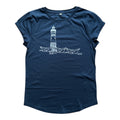 Papierhafen Rolled Sleeve Damen T-Shirt