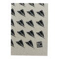 Papierflieger Postkarte Mini Artpint aus Graspapier