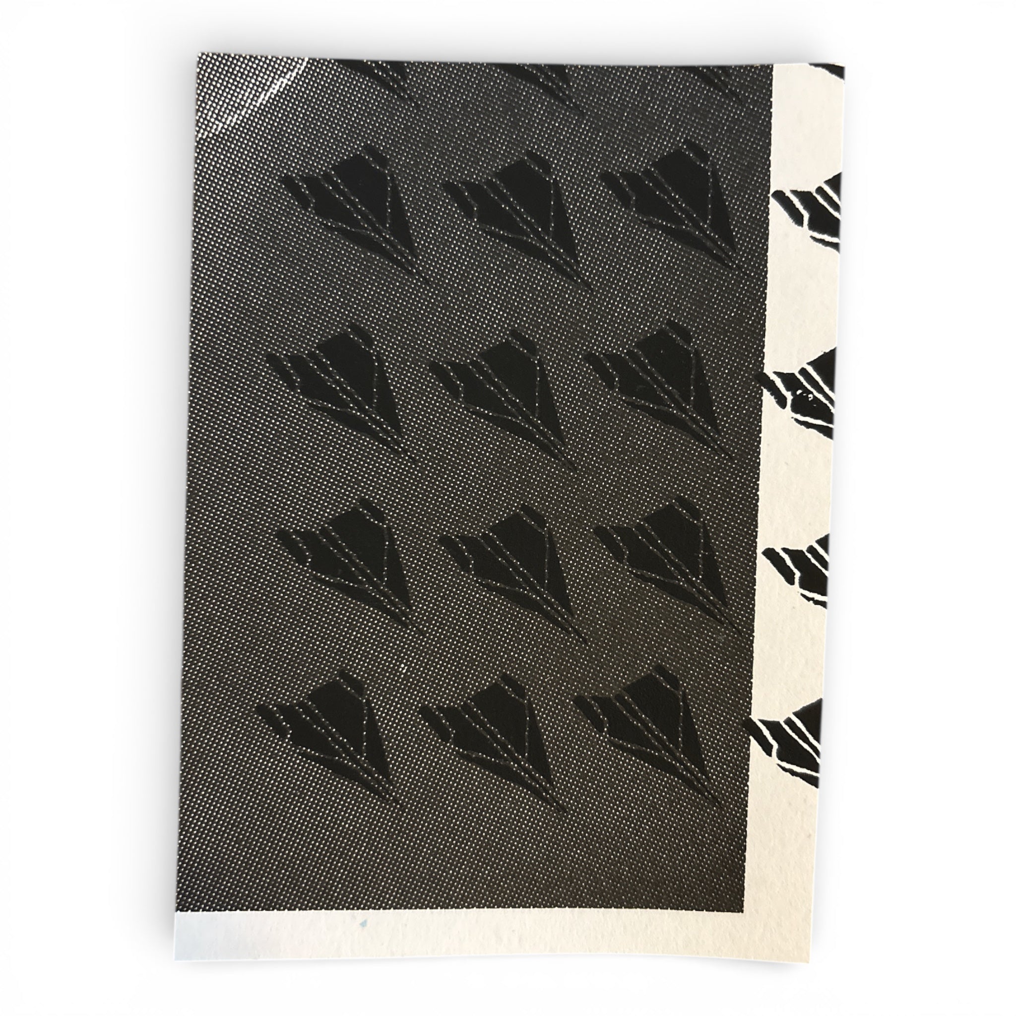 Siebdruck Postkarte / Mini Artprint - Papierflieger
