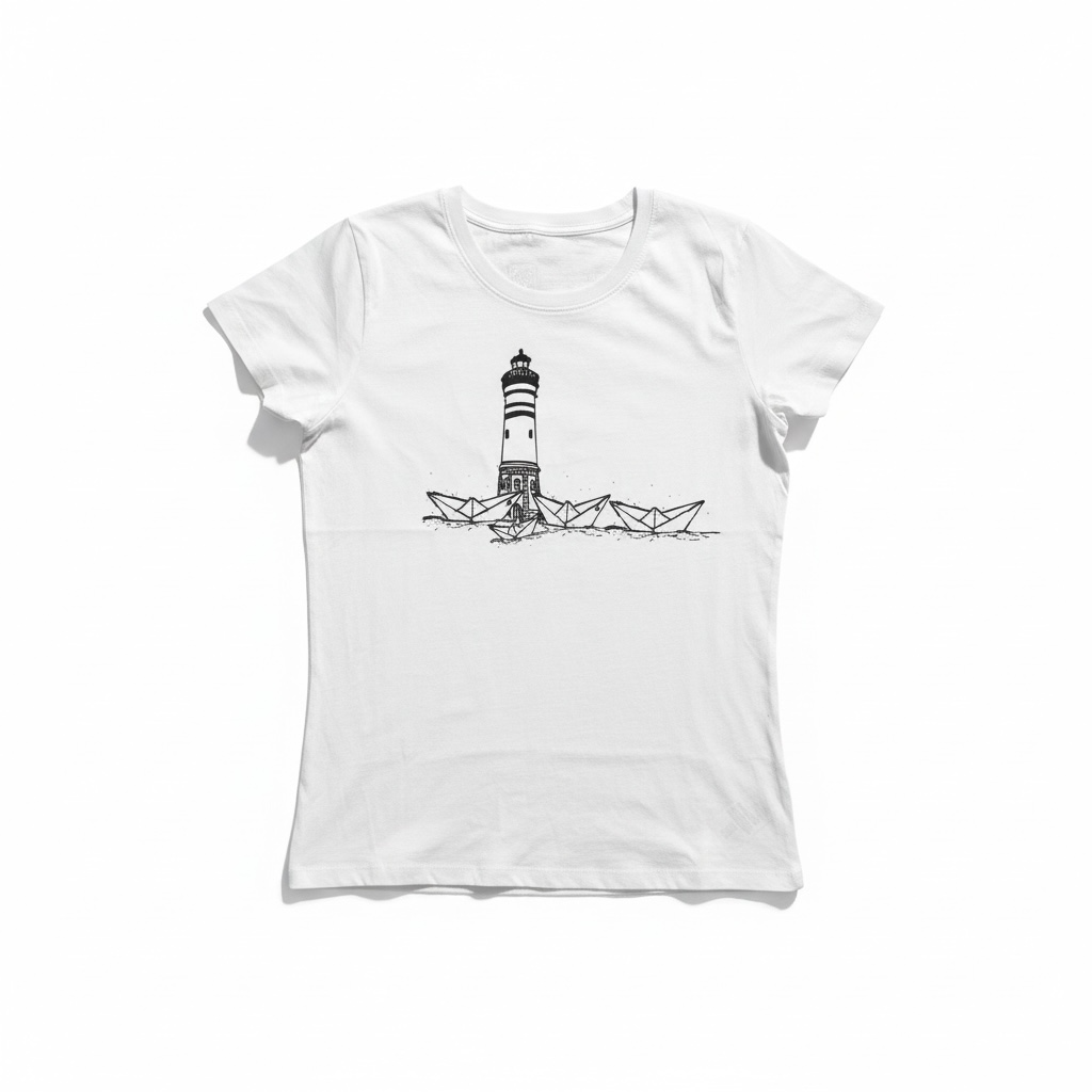Papierhafen Essential  Damen T-Shirt