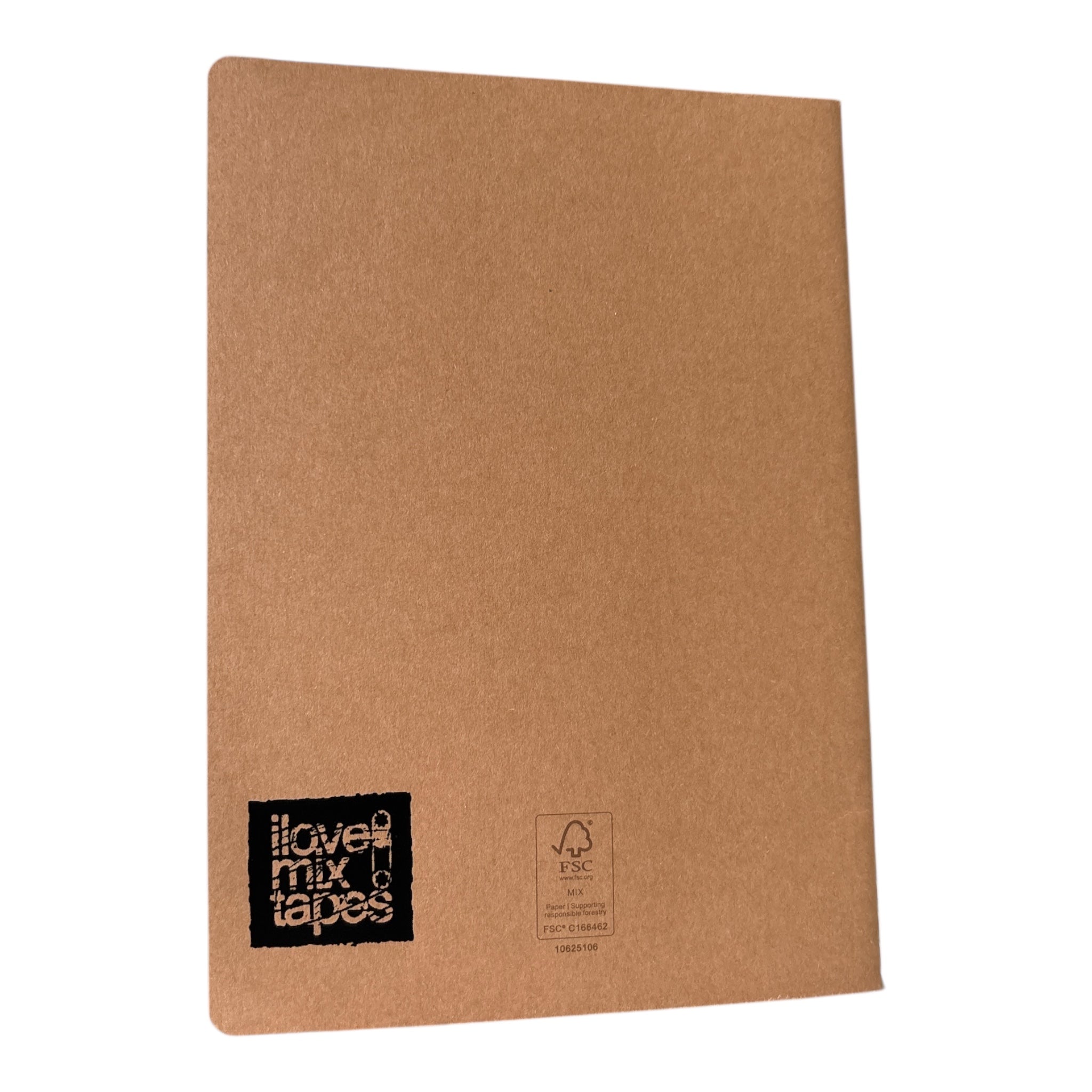 Notizbuch A5 | Fuchs im Wald | Handbedruckt im Siebdruck | Kraftpapier | Gepunktet | 32 Seiten | FSC-zertifiziert | Handmade