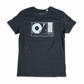 Plattenspieler Essential Men T-Shirt - Charcoal Grey Melange