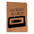 Notizheft A5 | Every Memory Kassette | Handbedruckt im Siebdruck | Kraftpapier | Gepunktet | 32 Seiten | FSC-zertifiziert | Handmade