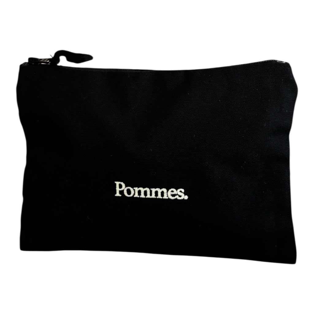 Pommes. Mäppchen – handbedrucktes Stifte- & Reisemäppchen