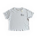 Small Waves Relaxed Fit Damen T-Shirt aus Modal - white