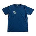 Kassettenrekorder Siebdruck Unisex T-Shirt Stone washed Denim Blue