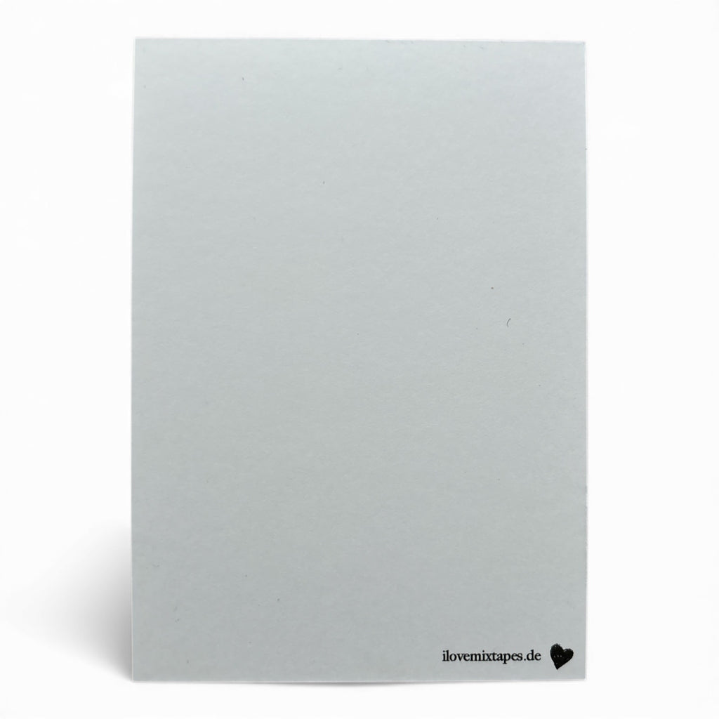 Postkarte eating animals is not very nice A6 Recycling Papier