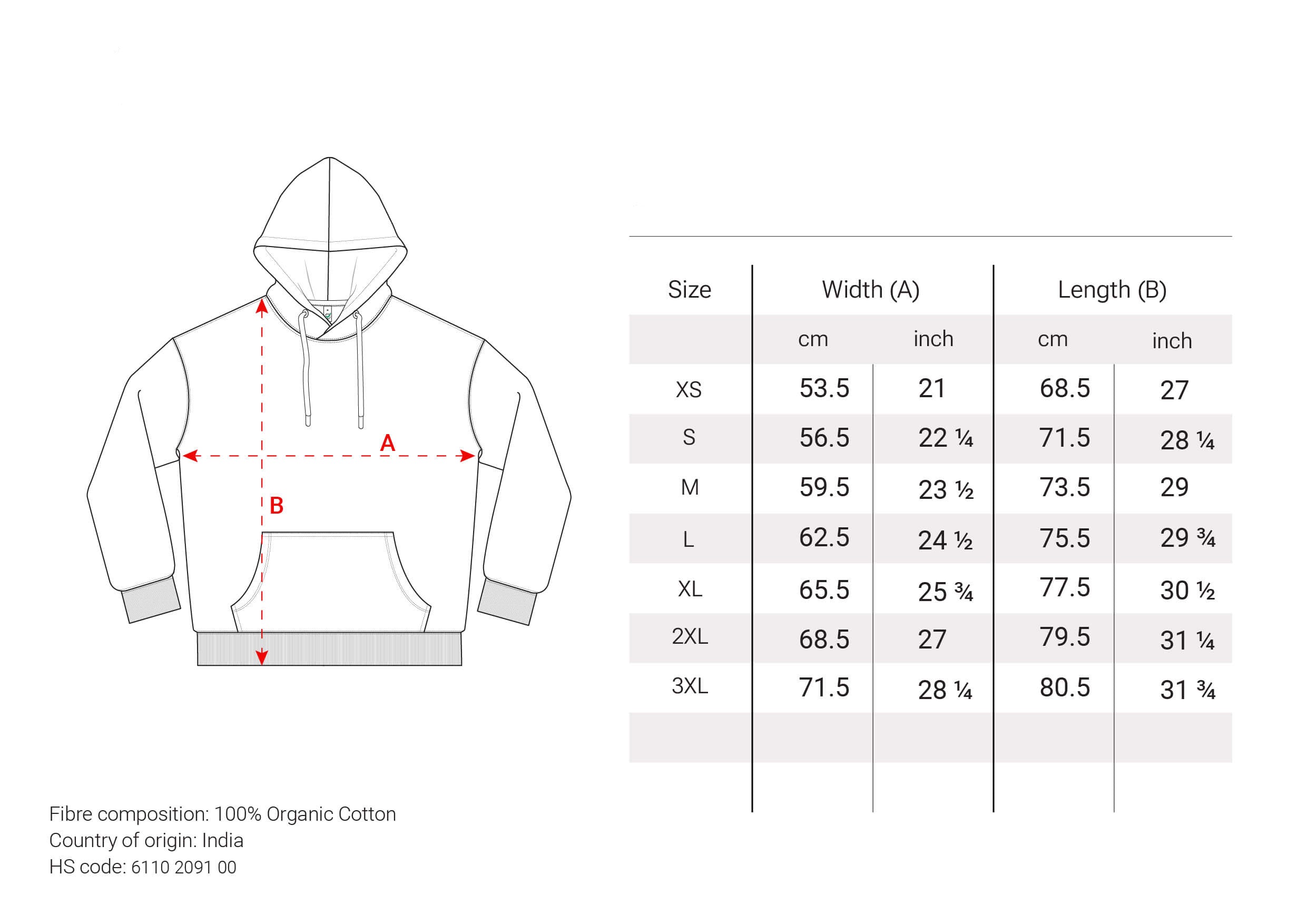 Eule Unisex Hoodie aus Bio-Baumwolle Stone Washed Blue