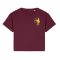 Mondfisch Relaxed Fit Damen T-Shirt aus Modal - Deep Plum