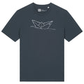 T-Shirt Paperboat – Bio-Baumwolle, Fair Wear, Handbedruckt Ink Grey