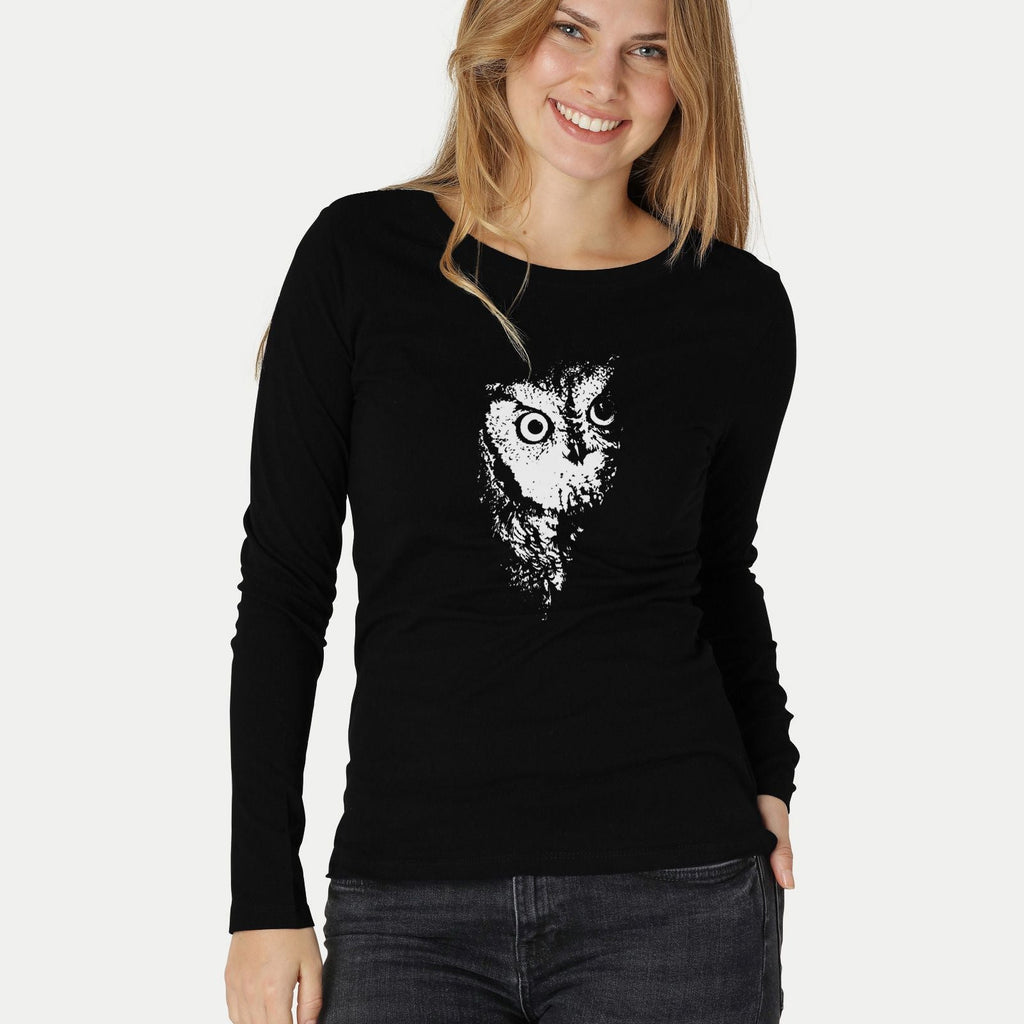Eule Damen Longsleeve
