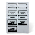 Briefumschläge C6 | 5er Set | Kassette C90 | Mit recycelter Banderole | PEFC-zertifiziert